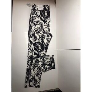 womens rafaella sportswear multicolor comfort fit pants size 16